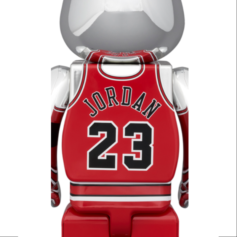 Be@rbrick Michael Jordan 1998 Last Shot 400% & 100% Limited Edition Collectible Figure - Perfect for NBA Fans, Sneakerheads, and Toy Collectors