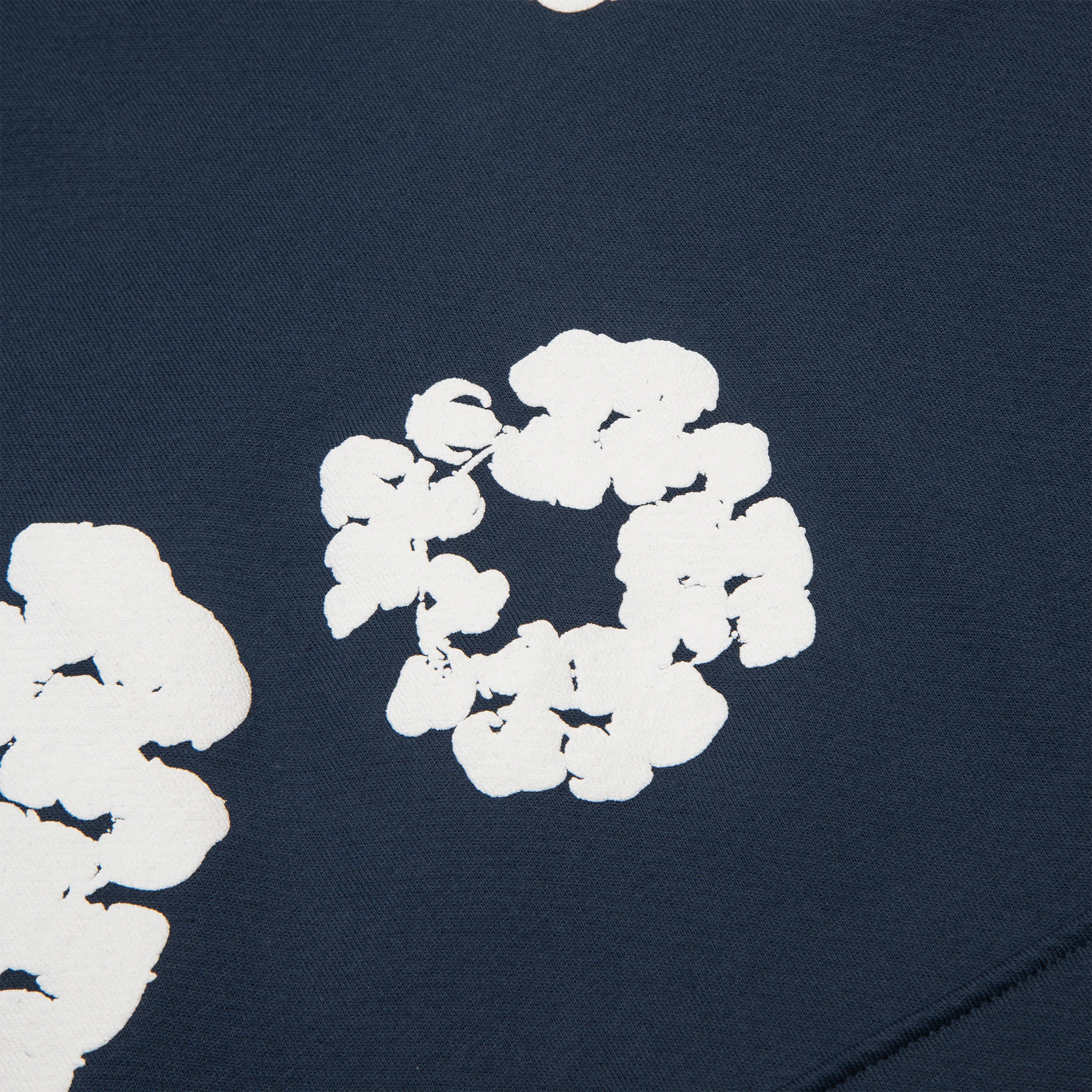 Denim Tears Cotton Wreath Navy Hoodie - Stylish Streetwear for Men & Women | Perfect for Casual Outfits, Urban Fashion, and Everyday Wear