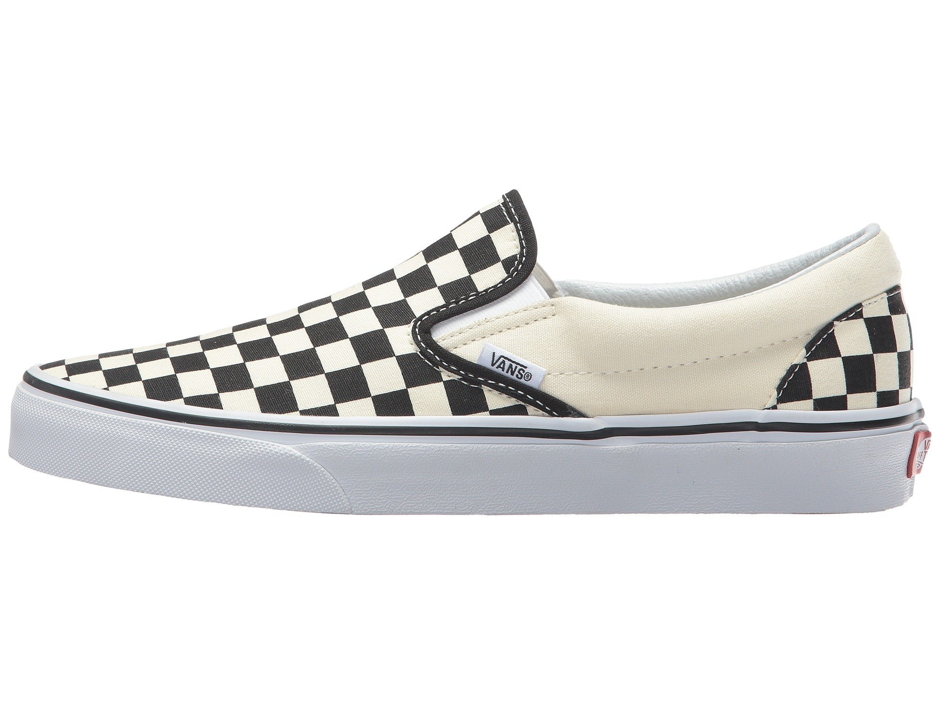 Vans Classic Slip-On Shoes for Men | Black & White Checkerboard Skate Shoes | Comfortable Casual Sneakers for Walking, Skateboarding & Streetwear Fashion