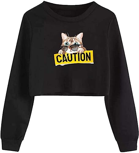 Black- Cat Cartoon Pattern