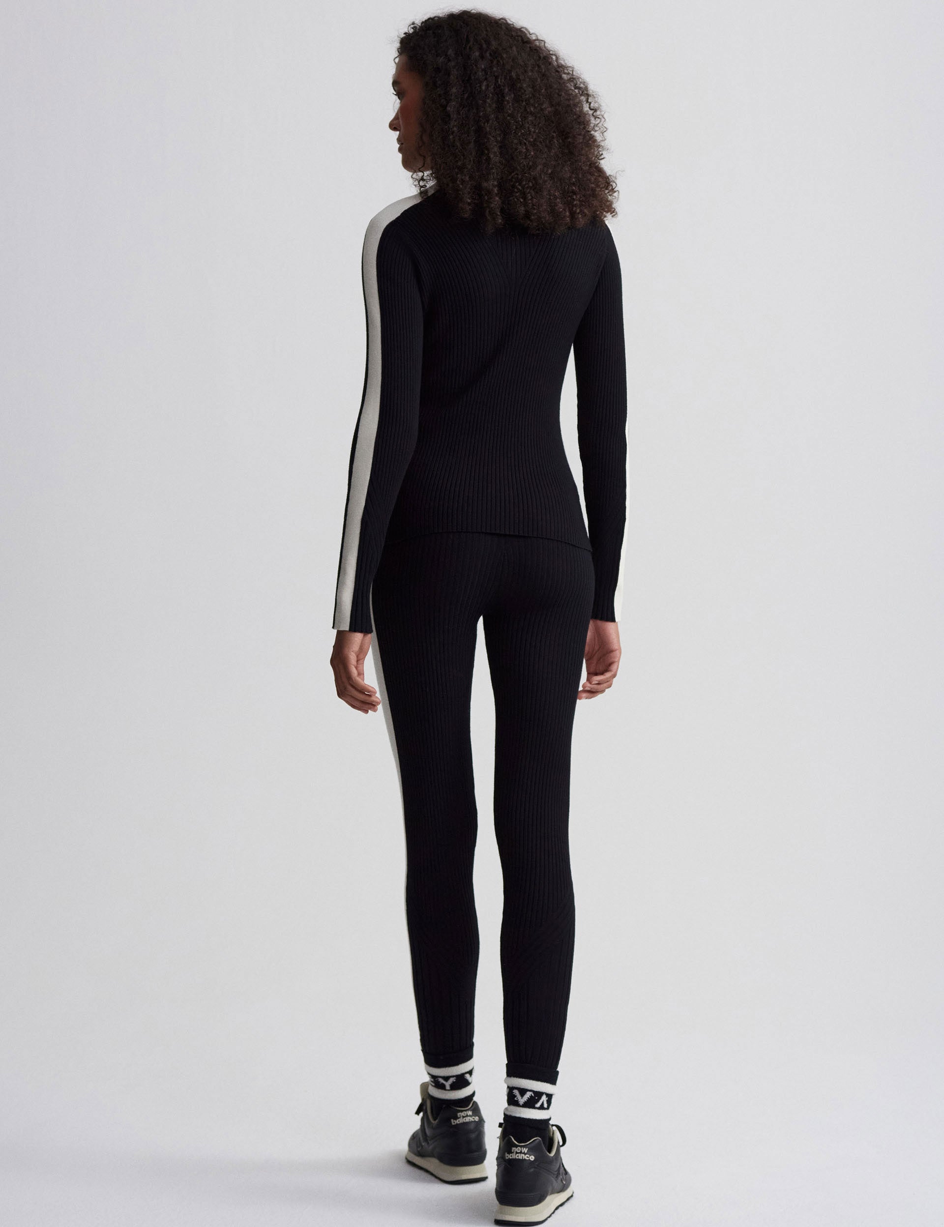 Wilshire Mock Neck Knit Sweater for Women - Soft Black Winter Pullover - Perfect for Office Wear, Casual Outfits & Holiday Parties