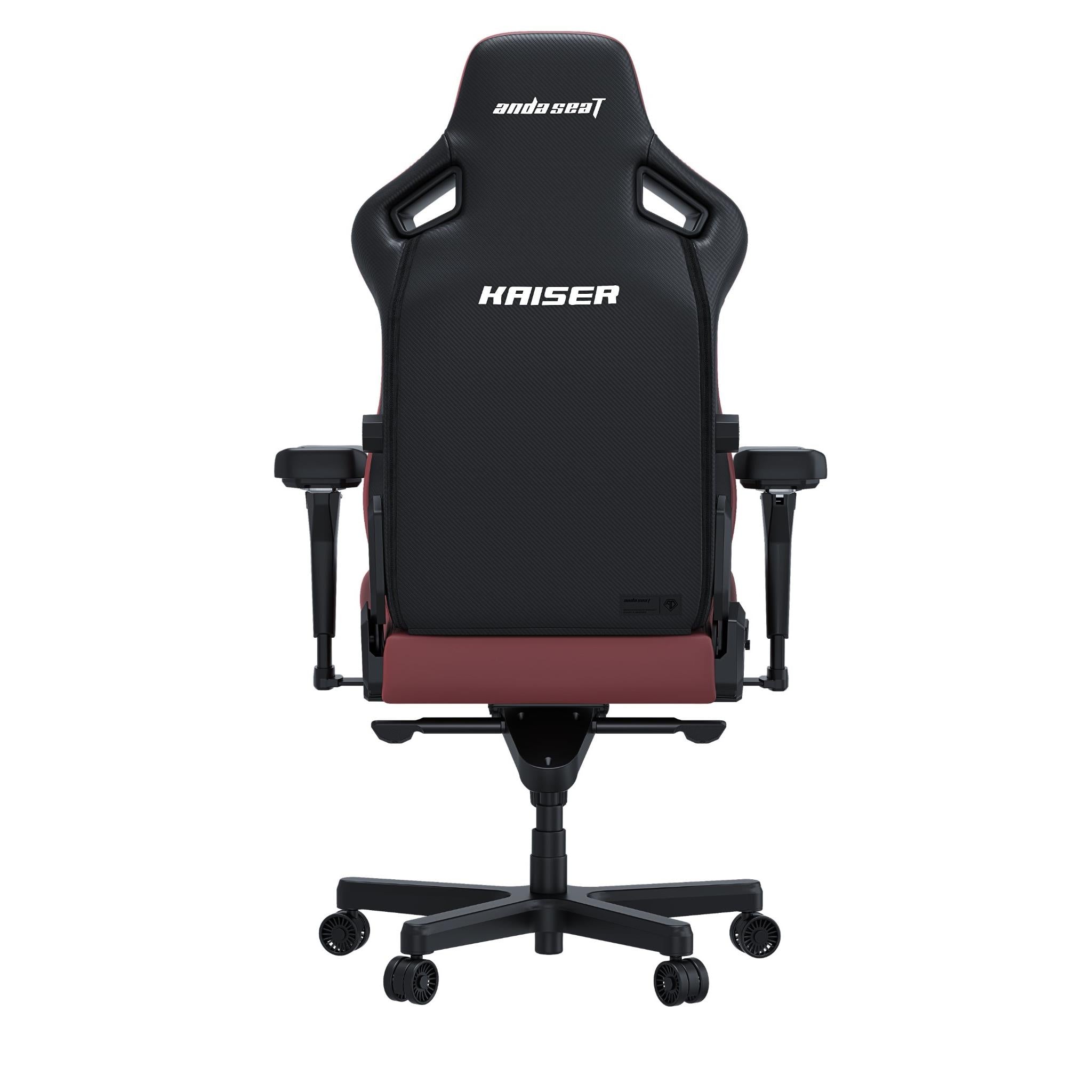 Anda Seat Kaiser 4 Series Premium Gaming Chair - Ergonomic Office Chair with Adjustable Lumbar Support, Classic Maroon (Large) - Perfect for PC Gaming, Home Office & Esports
