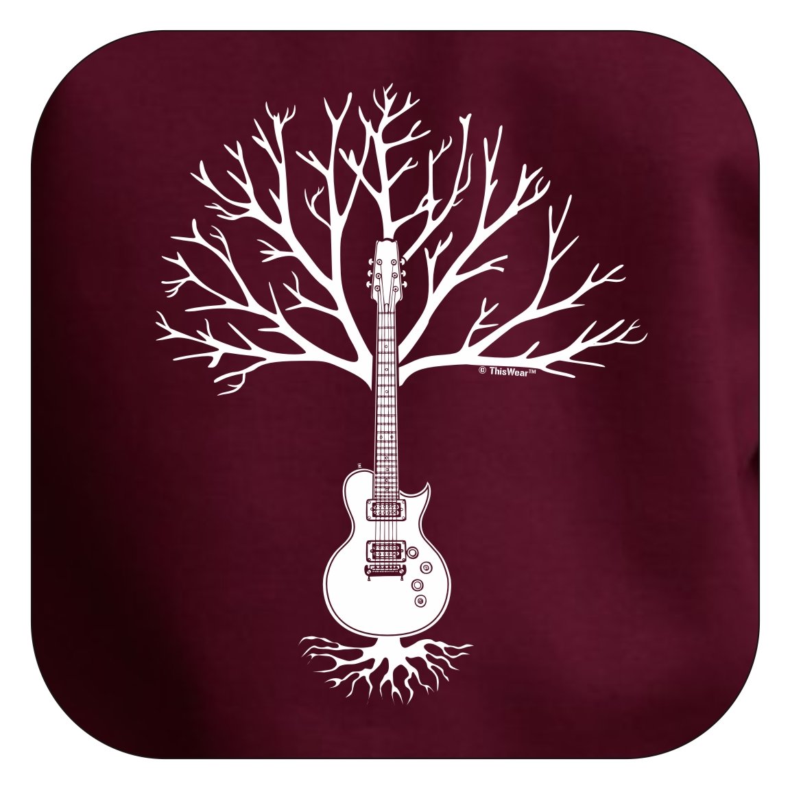 Premium Guitar Tree of Life Hoodie Sweatshirt - Music Lover Gift for Men & Women - Perfect for Concerts, Gigs & Casual Wear