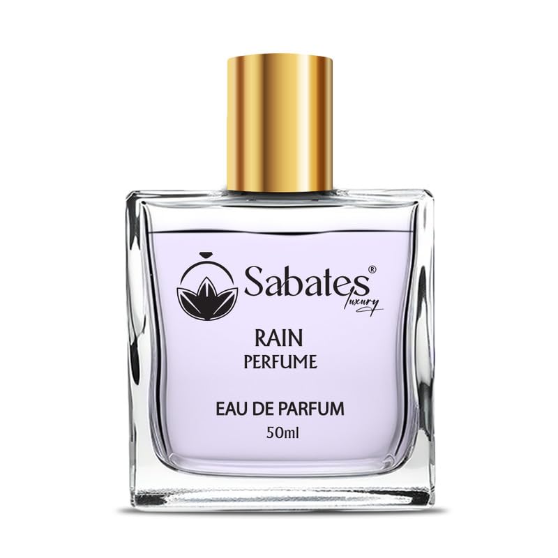 Sabates Rain For Her Women’s Premium Perfume - Long Lasting Floral Fruity Musk EDP (50ml) | Gift for Women, Daily Wear & Special Occasions