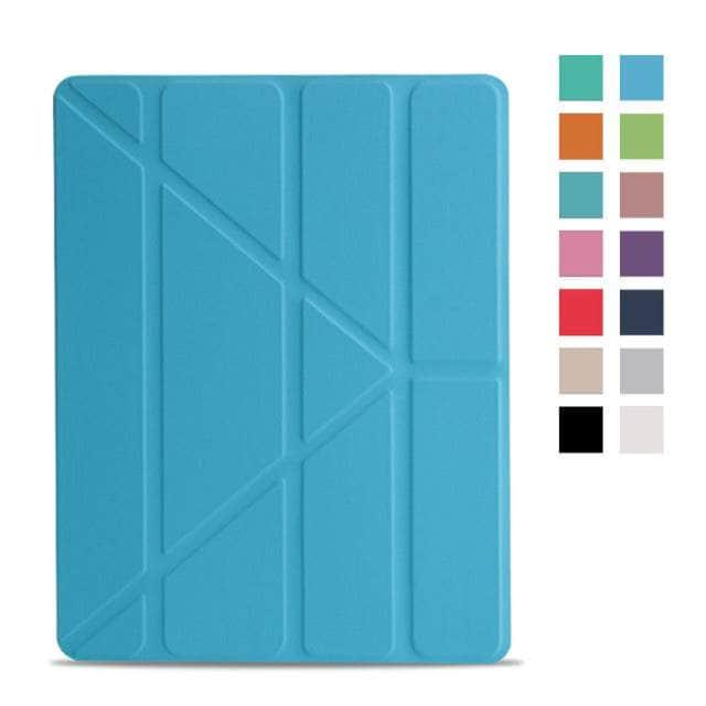 Premium Silicone Soft iPad Air 5 Case - Slim Trifold Smart Cover with Auto Sleep/Wake, Multiple Viewing Angles - Perfect for Work, Travel & Home Use