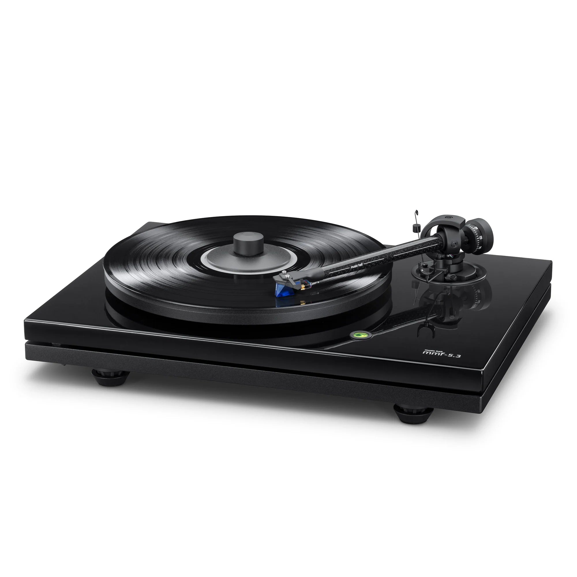 Music Hall MMF 5.3 Turntable - High Fidelity Vinyl Record Player with Belt Drive & Adjustable Tonearm - Perfect for Home Audio & DJ Setup