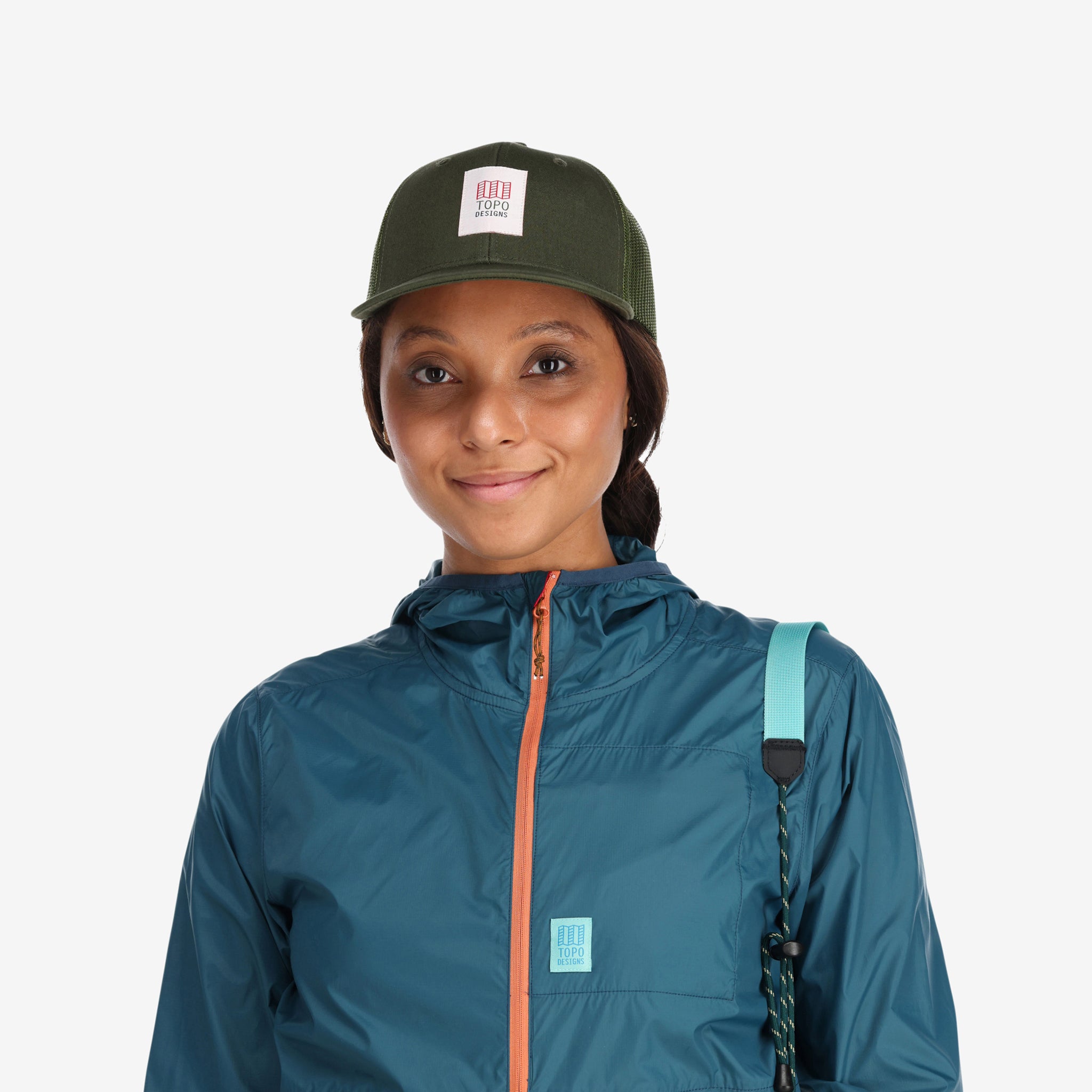 Topo Trucker Hat with Original Logo - Stylish Adjustable Snapback Cap for Outdoor Adventures, Hiking & Casual Wear - Final Sale