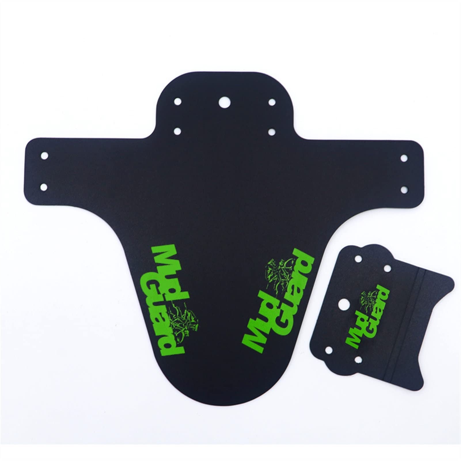 Universal Bike Fenders Set - Front & Rear MTB Mudguards with 4 Adjustable Straps for Mountain Bikes - Perfect for Rainy Commutes & Off-Road Cycling Protection