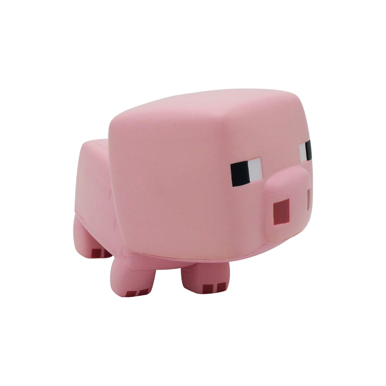 Official Minecraft Mega SquishMe Pig Plush Toy - Soft & Huggable Collectible for Kids & Fans | Perfect for Gaming Decor, Birthday Gifts & Stress Relief