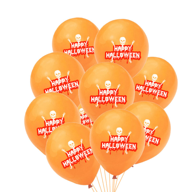 Halloween Balloon Decorations - Spooky Party Balloons for Halloween Decor, Home & Party Supplies - Perfect for Halloween Parties, Home Decor, and Festive Celebrations