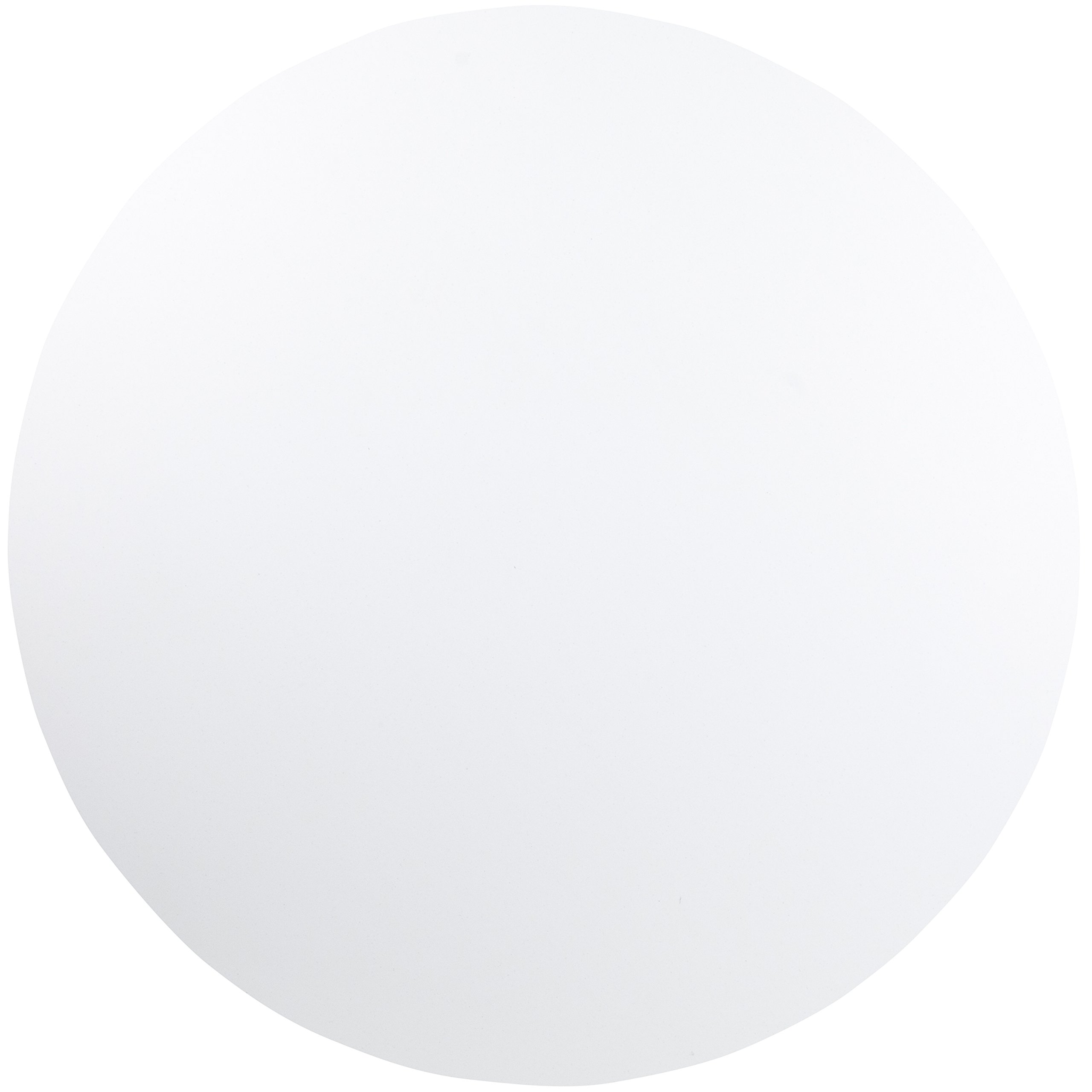 Flash Furniture Elon 6-Foot Round Plastic Folding Table - Portable Banquet Table for Parties, Events & Gatherings - Indoor/Outdoor Use - White | Perfect for Weddings, Picnics, BBQs & Tailgating