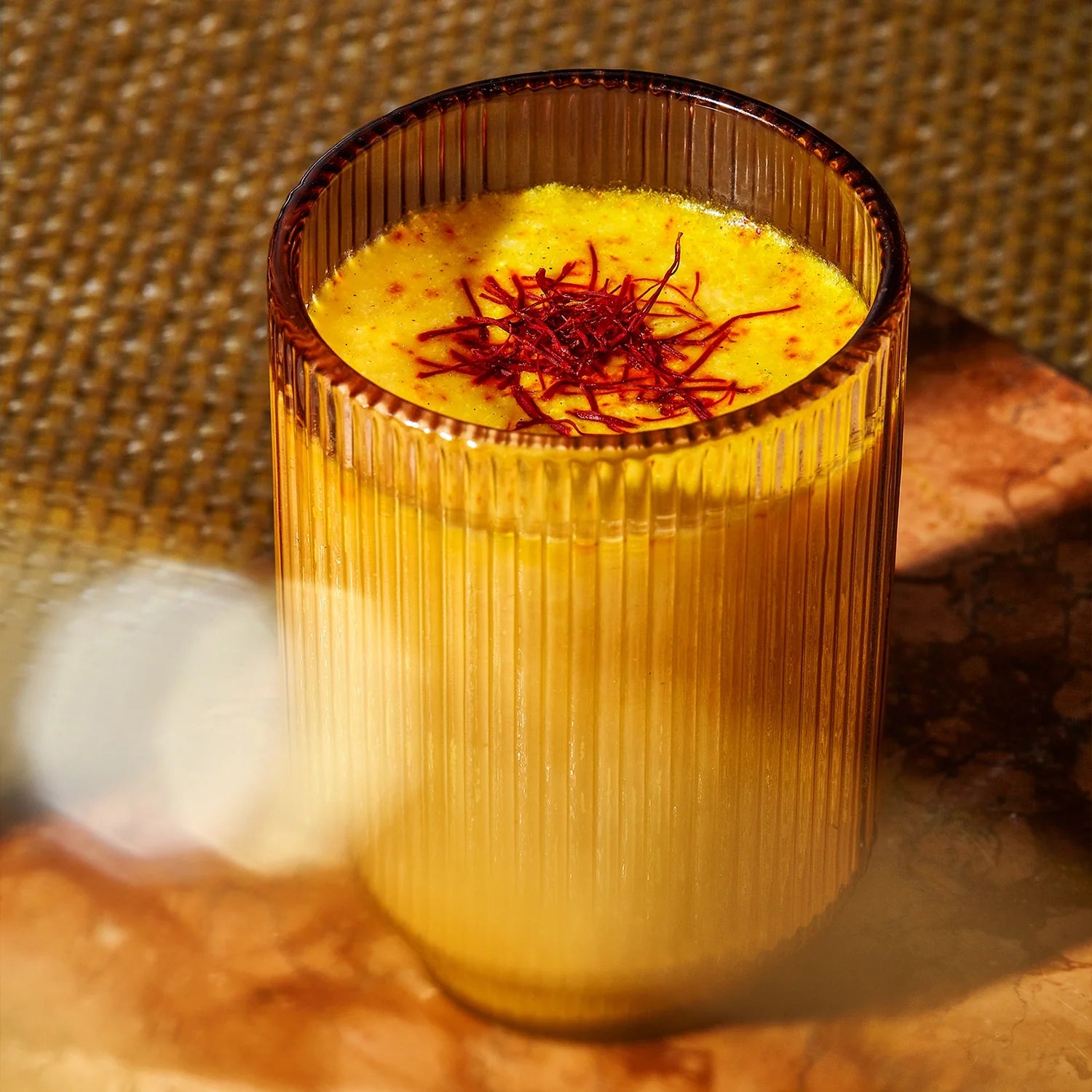 Premium Saffron Latte Mix - Warm Feelings™ Instant Drink Powder for Coffee Lovers - Perfect for Cozy Mornings, Afternoon Tea Time & Relaxing Evenings
