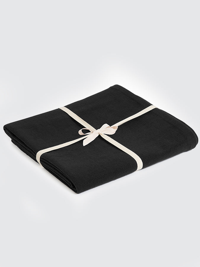 GOTS Certified Organic Cotton Yoga Blanket for Meditation, Hot Yoga, and Home Practice - Eco-Friendly & Soft Yoga Mat Cover