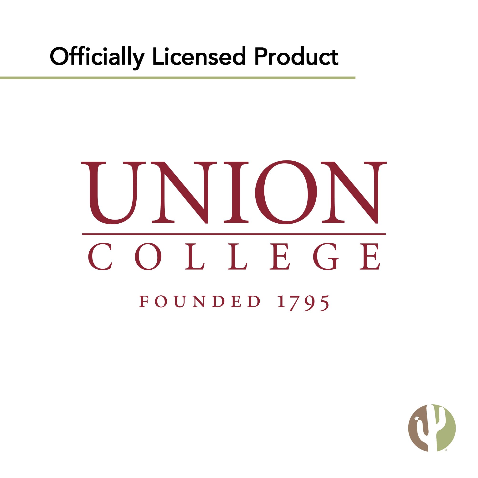 Desert Cactus Union College Dutchmen Vinyl Decals - Waterproof Stickers for Laptop, Water Bottle, Car & Scrapbook | Durable College Pride Decoration for Students & Alumni