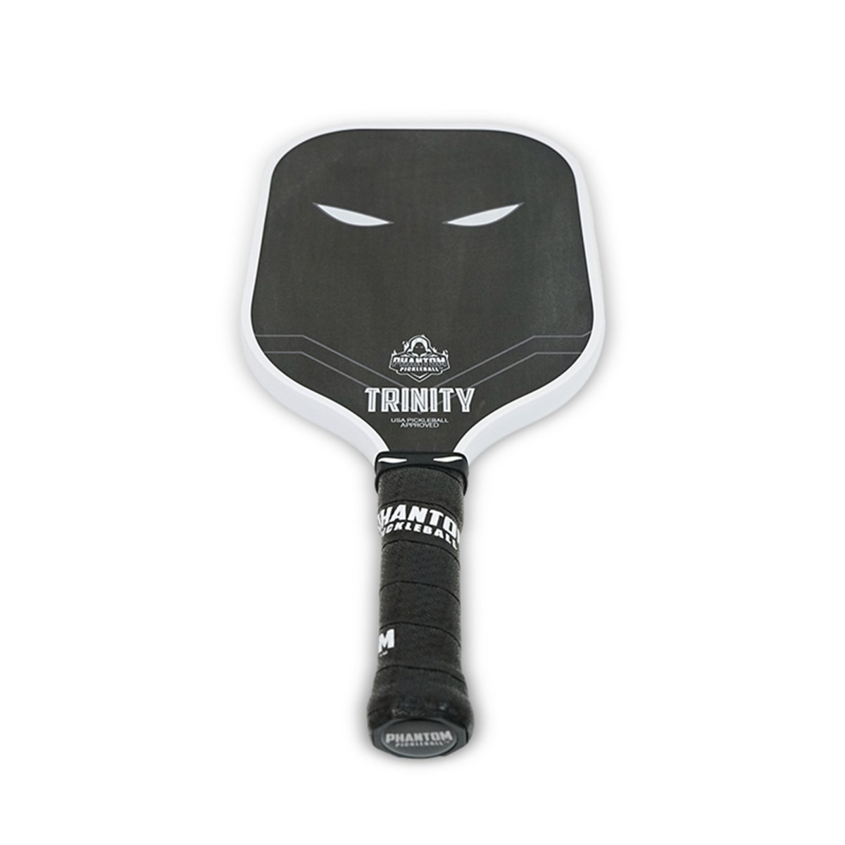 Phantom Trinity Pickleball Paddle - Premium Carbon Fiber Paddle for Control & Power | USA Pickleball Approved | Perfect for Tournaments & Recreational Play