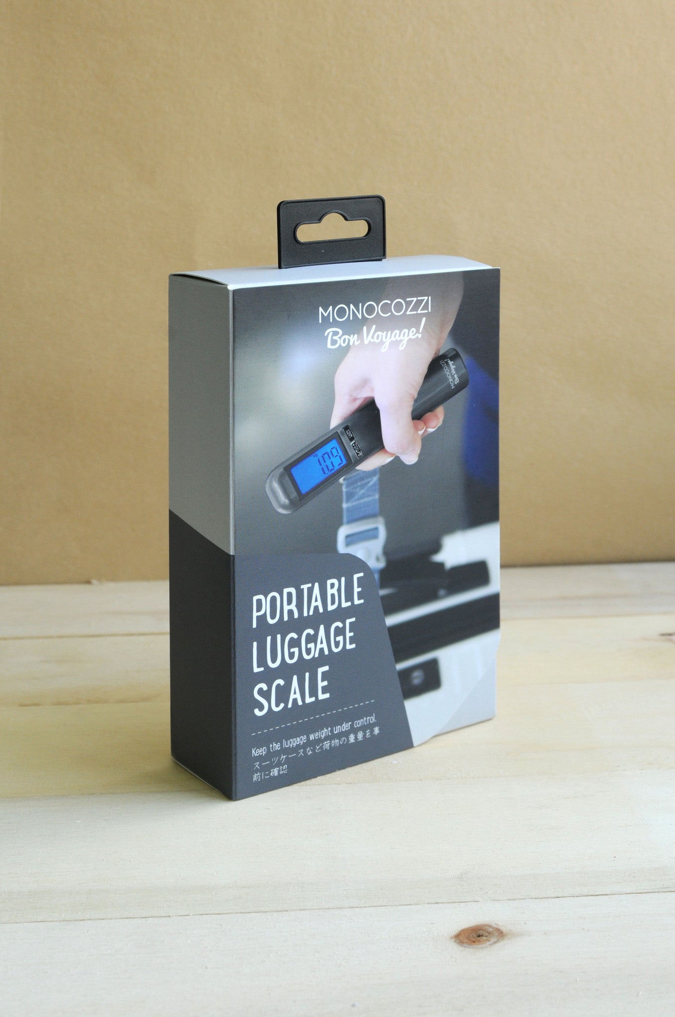 Monocozzi | Portable Digital Luggage Scale for Travel - Lightweight & Accurate Suitcase Weight Scale for Airports, Hotels, and Packing