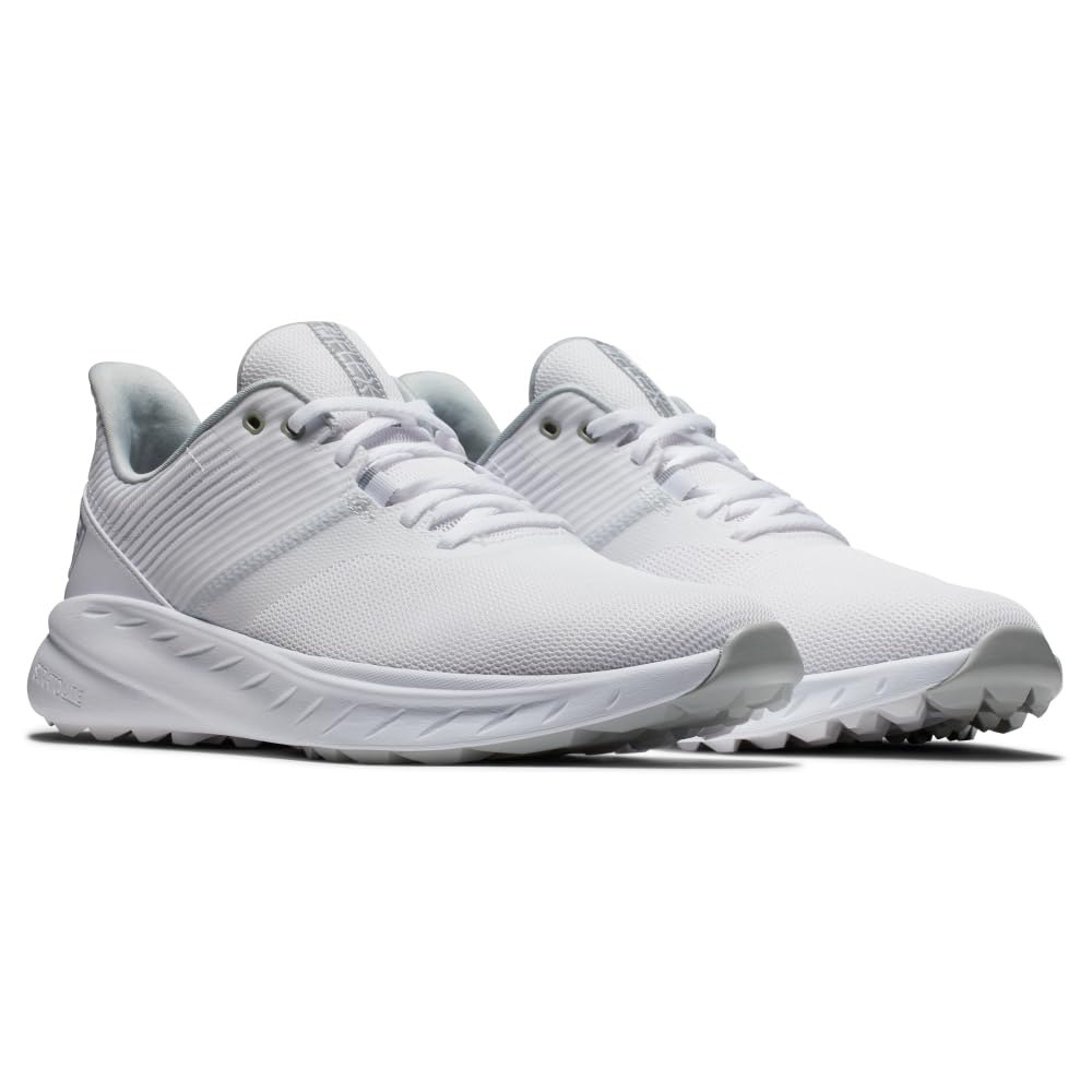 FootJoy Men's Fj Flex Golf Shoes - Comfortable & Waterproof Spiked Golf Shoes for Men - Perfect for Walking the Course, Driving Range & Outdoor Golfing