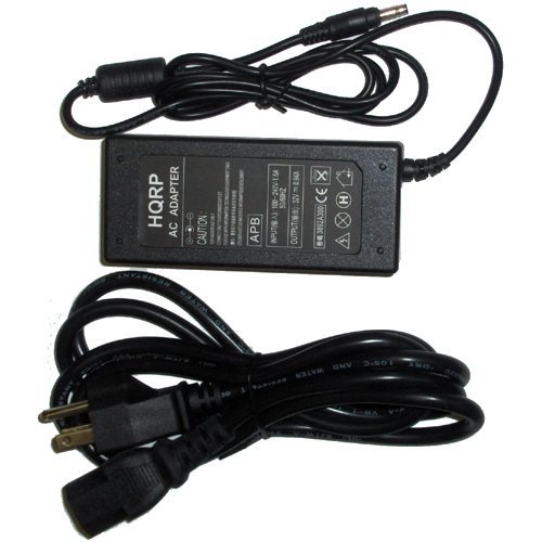 HQRP Replacement AC Adapter Power Supply for HP PhotoSmart 7300 7345 7150v 7350v 7350w 7500 7150w 7155w Printers - Compatible Charger Cord with HQRP Coaster - Perfect for Home Office Printing & Photo Projects
