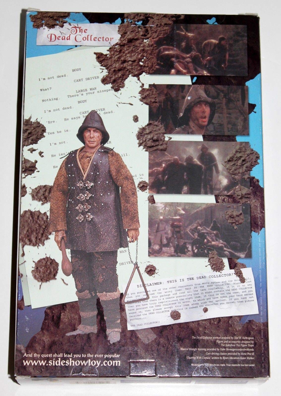 Eric Idle Autographed Monty Python and the Holy Grail The Dead Collector 12