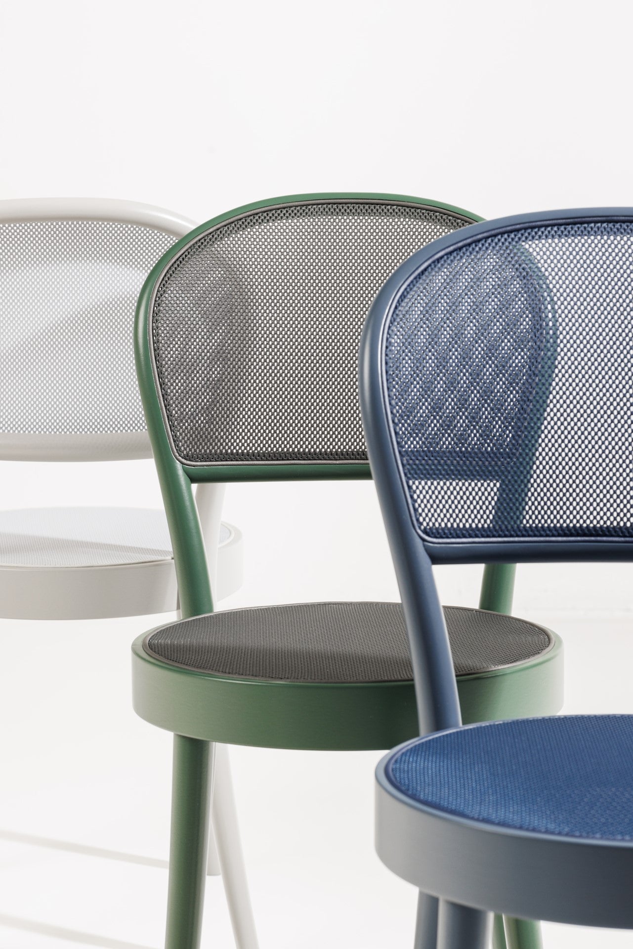 Ton No. 314 Bentwood Chair with Cane or Mesh Seat & Back - Mid-Century Modern Dining Chair for Home & Office