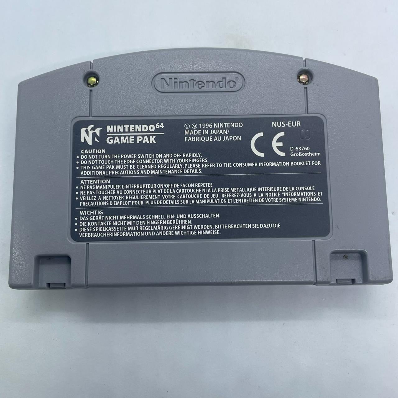 Blast Corps Nintendo 64 N64 Game Cartridge - Classic Action Video Game for N64 Console - Perfect for Retro Gaming Enthusiasts & Collectors