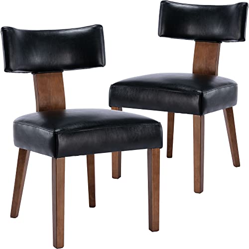 Black Faux Leather