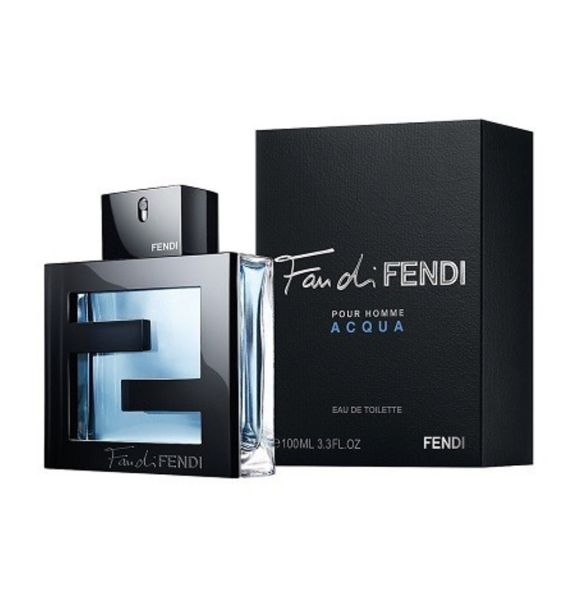 Fendi Fan Di Fendi Acqua Pour Homme 50ml Eau De Toilette Spray for Men - Fresh Citrus Aromatic Fragrance, Daywear & Evening Cologne, Perfect Gift for Him