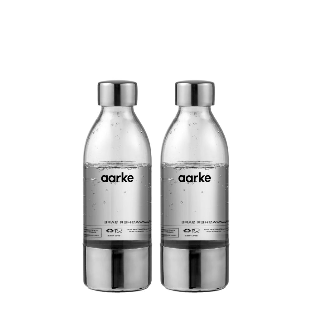 AARKE PET Water Bottle (2 Pack) - BPA-Free, Leak-Proof, Eco-Friendly Reusable Bottles for Gym, Hiking, Travel & Everyday Use