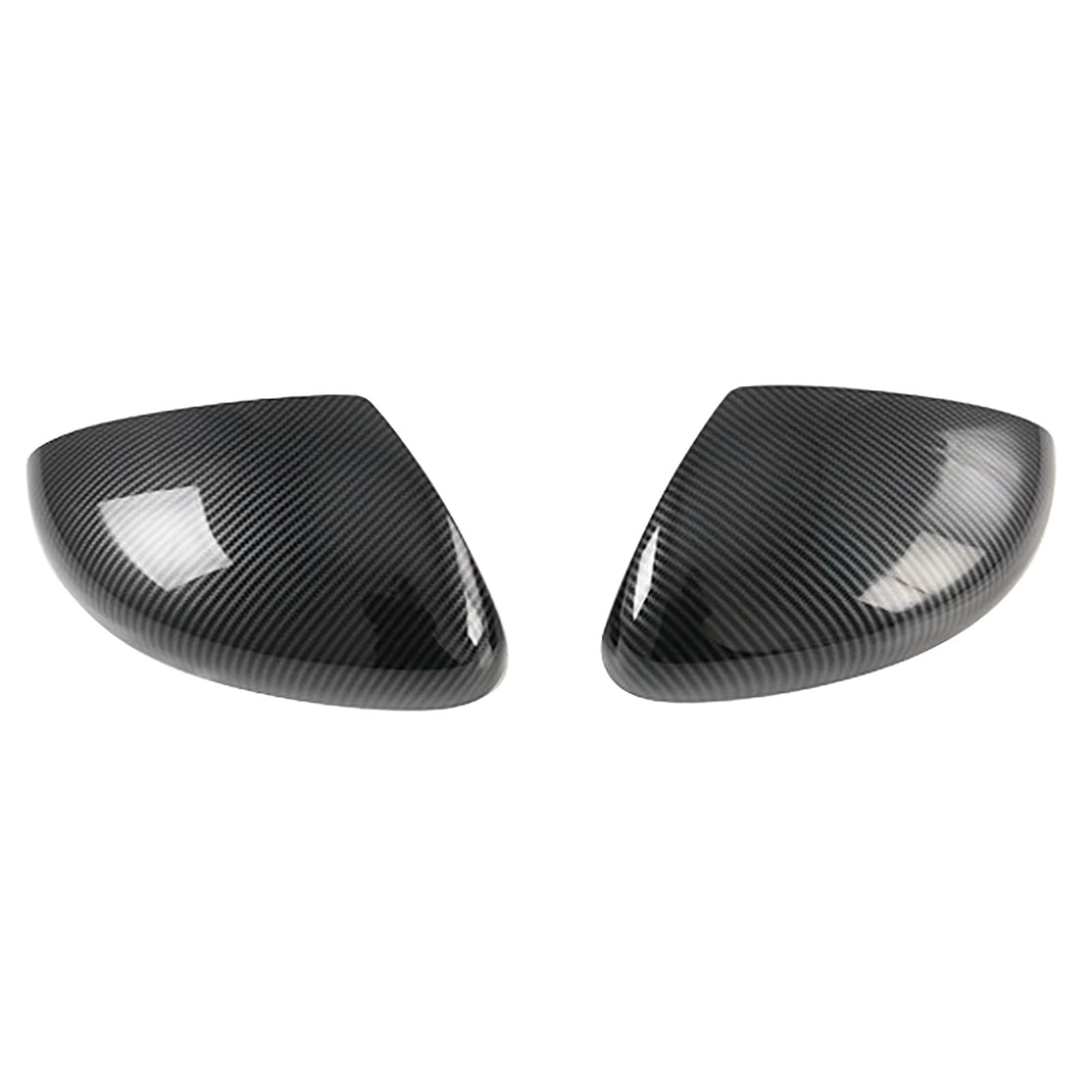 AMapcar ABS Carbon Fiber Rearview Side Door Mirror Cover for Honda Fit Jazz 2020-2021 - Car Exterior Accessories - Enhances Style & Protection for Daily Driving & Car Shows