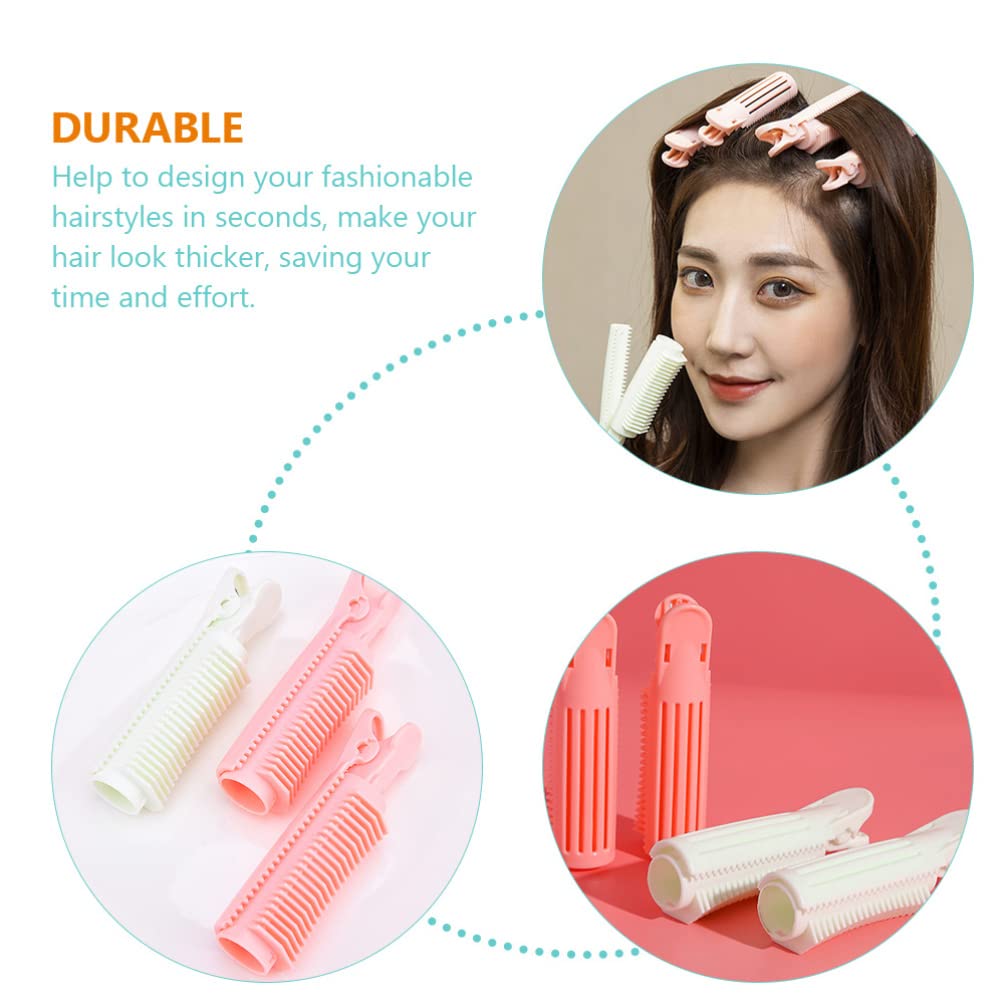 10pcs Kichvoe Hair Curling Clips for Bangs & Roots - Volumizing Barrettes & Styling Tools for Curly & Fluffy Hair - Perfect for Salon, Home Use & Travel Hair Styling