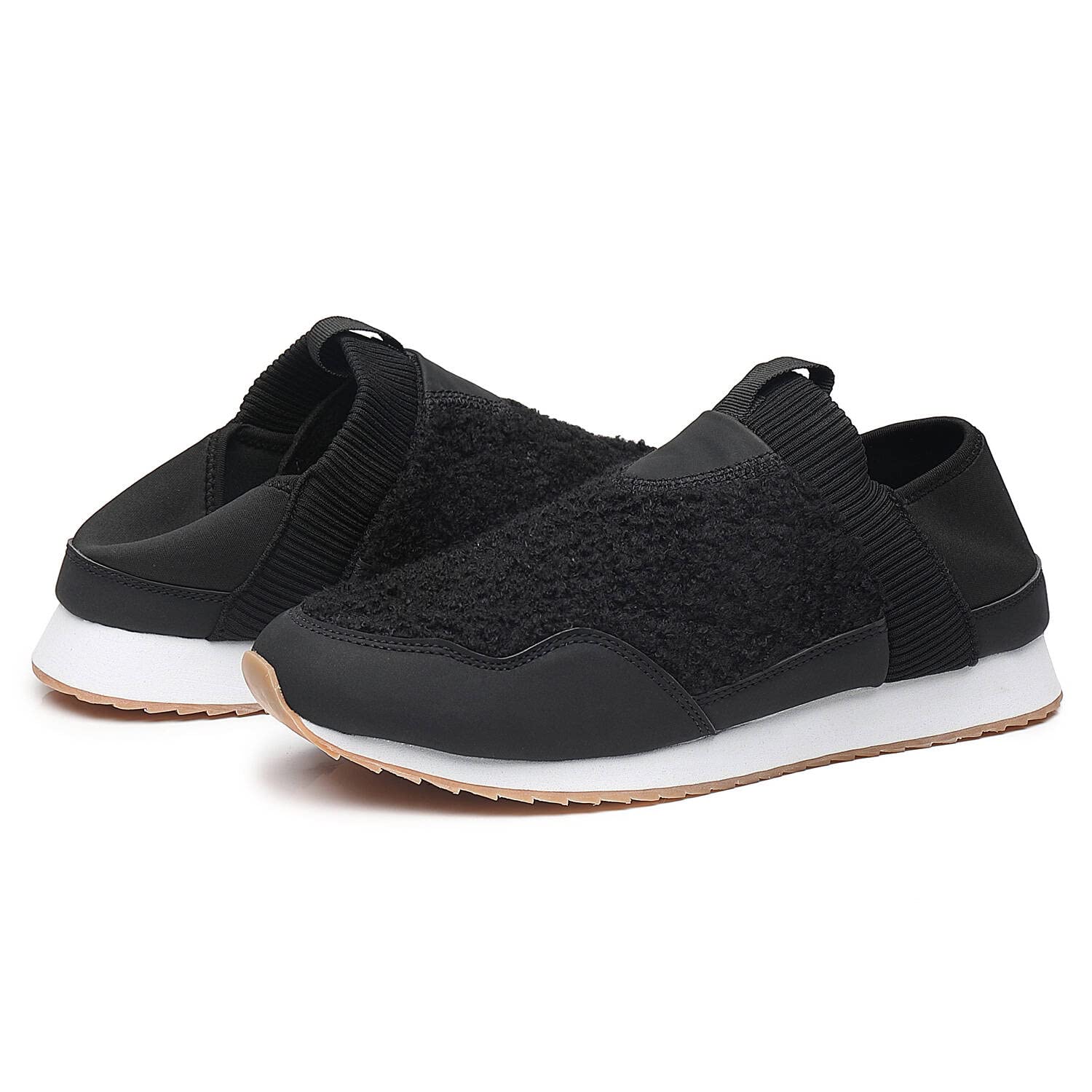 Men's Warm Winter Slippers - Non-Slip Indoor/Outdoor House Shoes for Home & Garden