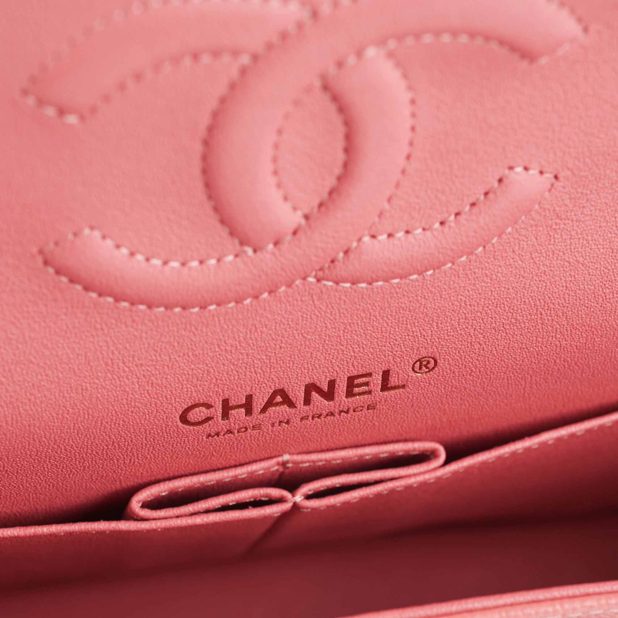 Chanel Caviar Leather Medium/Large Double Classic Flap Bag in Pink - Luxury Handbag for Women, Perfect for Parties, Weddings & Everyday Elegance