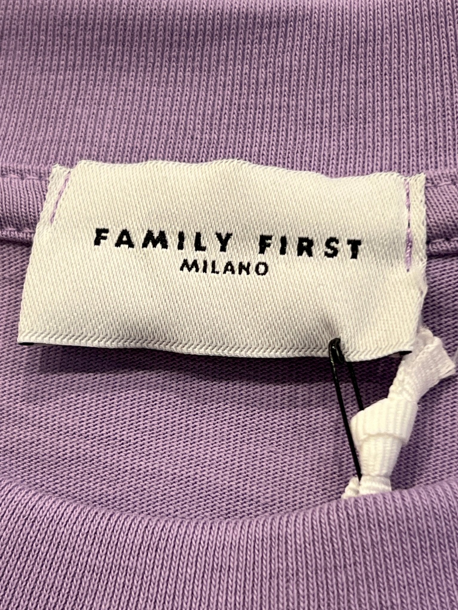 Family First TS2407 T-Shirt - Soft Cotton Swan Violet Graphic Tee for Men & Women | Casual Wear, Family Outings, Gifts