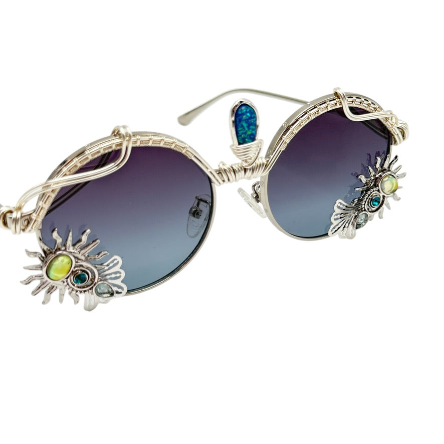 1 of 1 Genuine Silver Opal Jewelry - Unique Handcrafted Gemstone Necklace for Women | Perfect for Weddings, Parties & Special Occasions