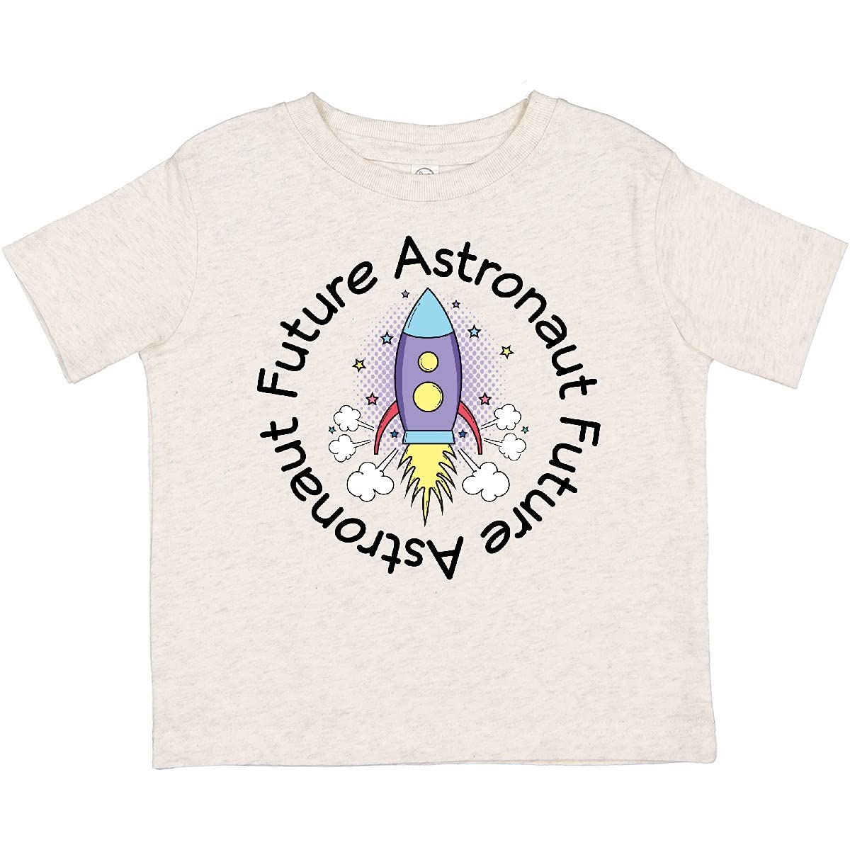 Inktastic Future Astronaut Space Rocket Toddler T-Shirt - Cute Space-Themed Cotton Tee for Kids | Perfect for School, Playdates & Space-Themed Birthday Parties