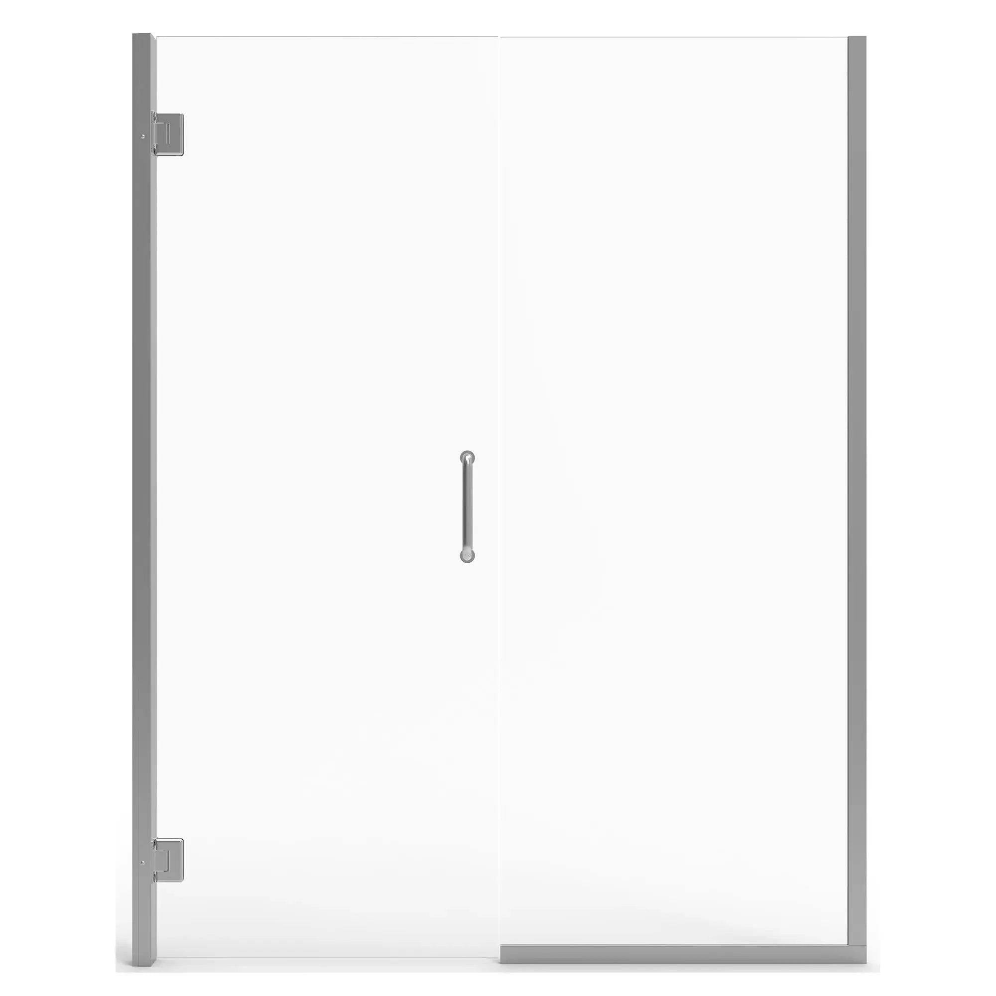 48 x 72 Inch Frameless Shower Door with Panel - Heavy Duty Tempered Glass Bathroom Upgrade for Modern Homes (Perfect for Master Bath & Walk-In Showers)