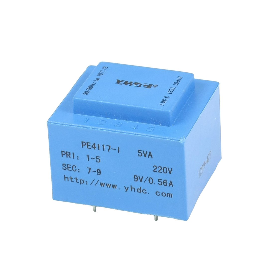 5VA Power Transformer - Safety Isolation & Encapsulated PCB Transformer for Welding Pins | Power Supply for Electronics, Industrial Equipment & DIY Projects