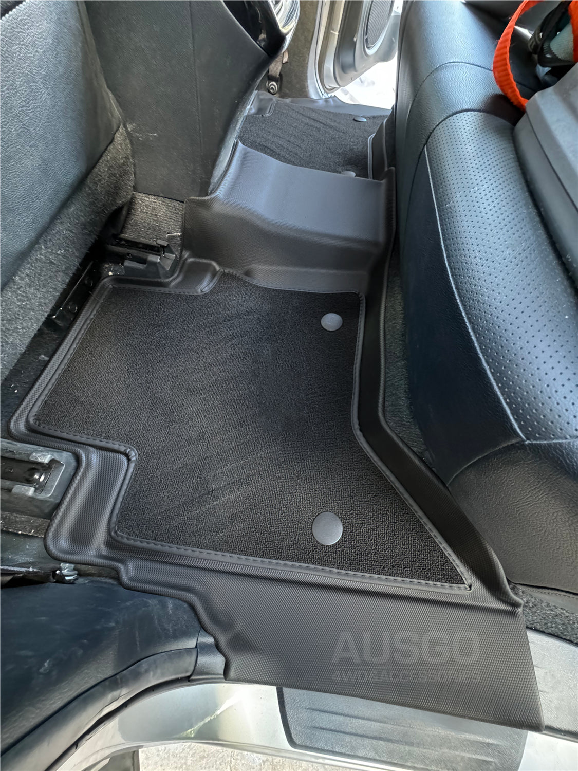 Premium Double Layer All-Weather Car Floor Mats for Toyota Hilux Dual Cab (2015-2023 Models) - Heavy Duty Protection & Easy Cleaning - Perfect for Off-Road, Work & Family Use