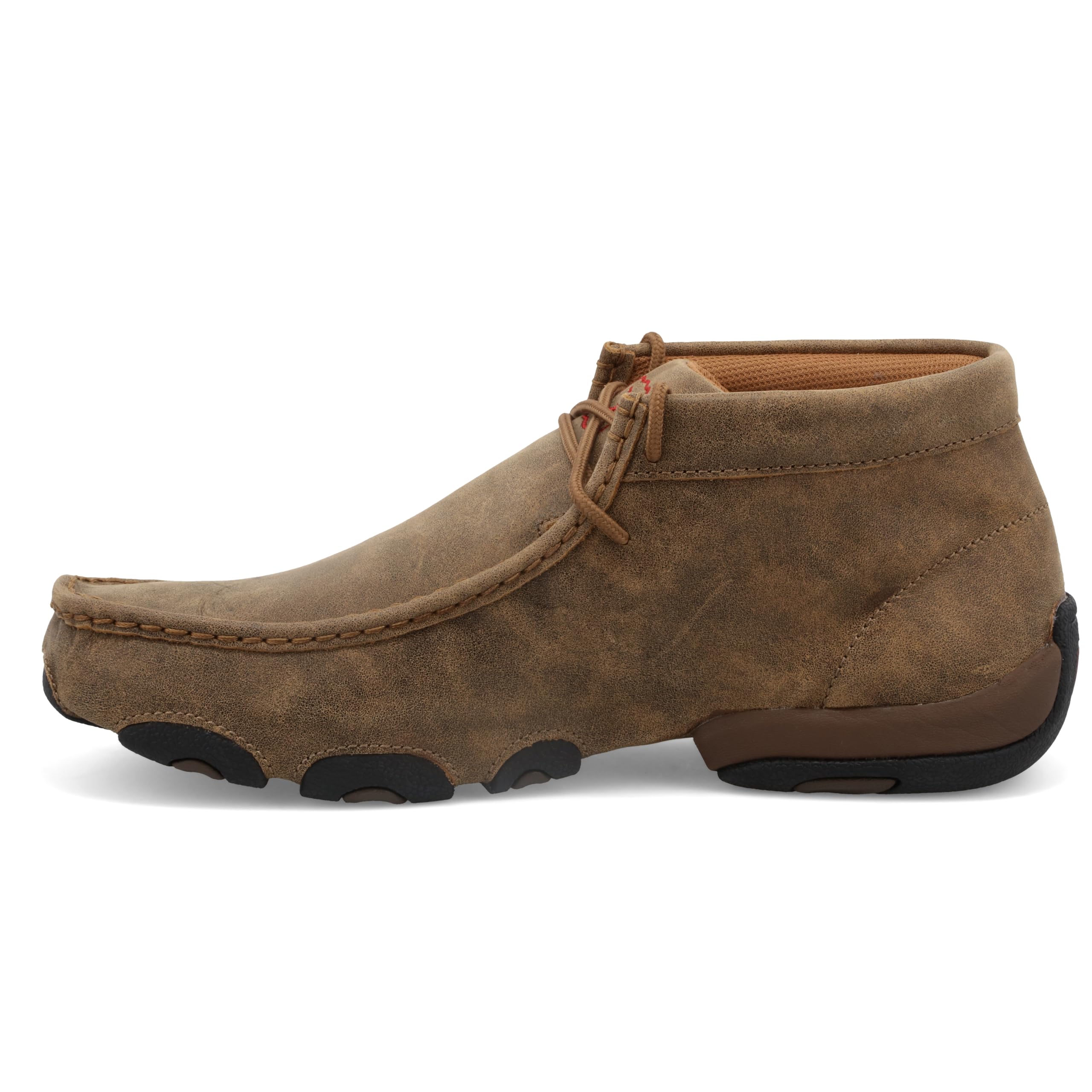 Twisted X Men's Original Chukka Driving Moccasin Shoes - Comfortable Casual Slip-On Loafers for Driving, Work & Everyday Wear