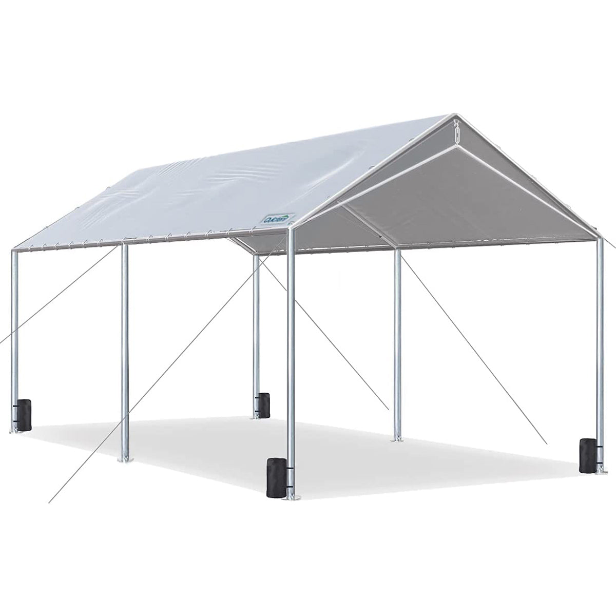 20' x 10' Heavy Duty Car Canopy Shelter - Waterproof UV Protection Outdoor Carport for Vehicles, Parties, Camping & Backyard Use