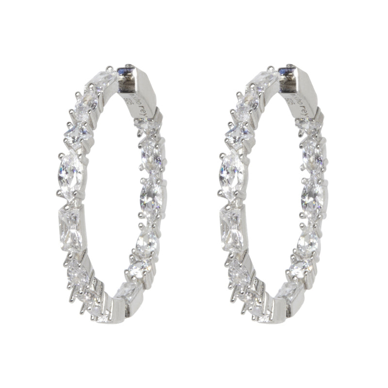 Kennedy Hoop Earrings for Women - 14K Gold Plated Dainty Huggie Hoops | Perfect for Everyday Wear, Parties & Gifts