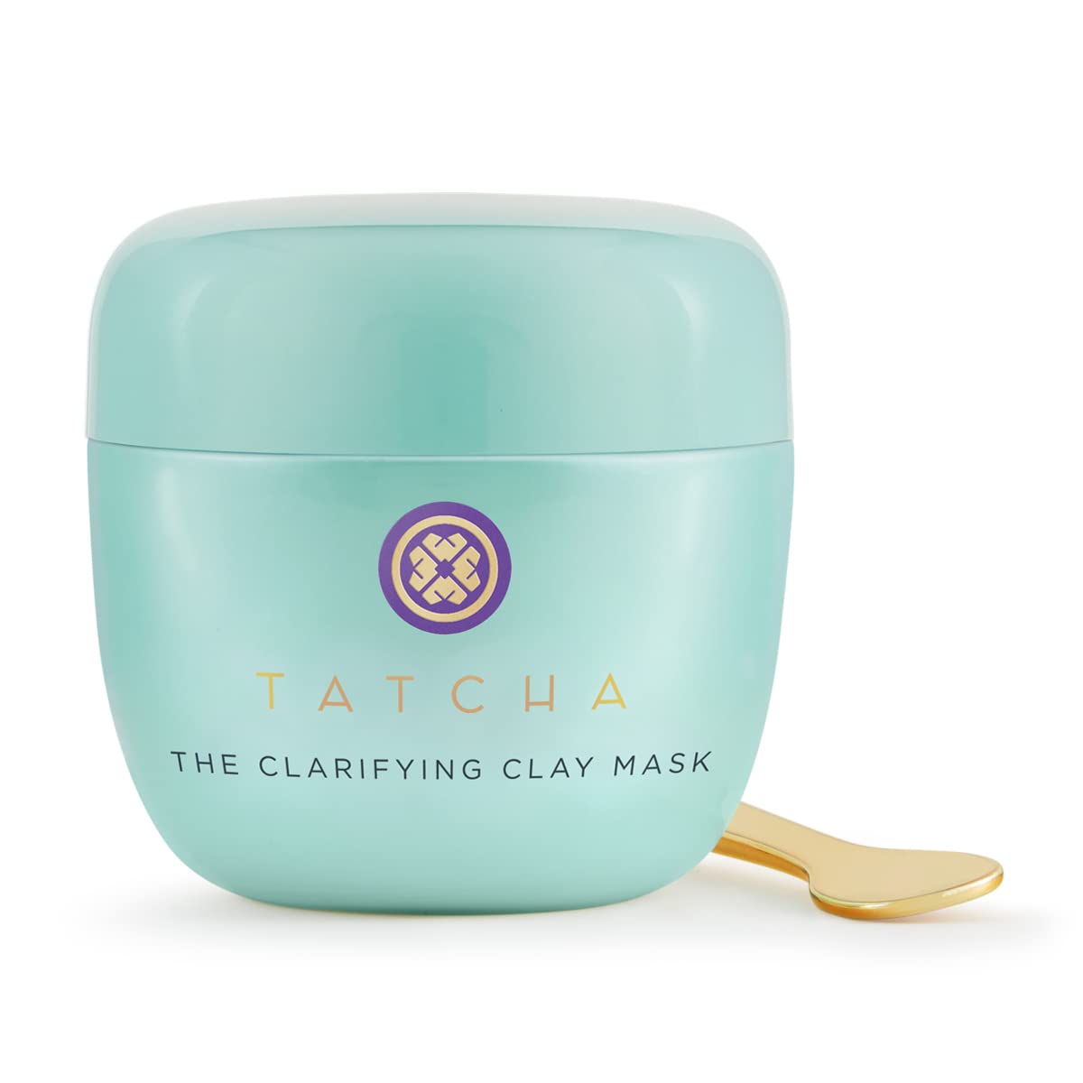 TATCHA The Clarifying Clay Mask - Deep Pore Cleanser & Exfoliator with Warming Sensation for Glowing Skin | 50ml/1.7oz | Perfect for Spa Nights & Pre-Makeup Pore Prep