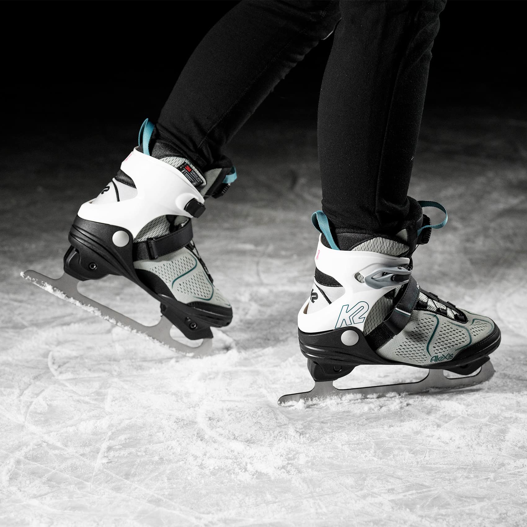 K2 Alexis Ice Boa Women's Figure Skates - Premium Blades for Performance & Comfort | Perfect for Ice Rinks, Competitive Skating & Recreational Use