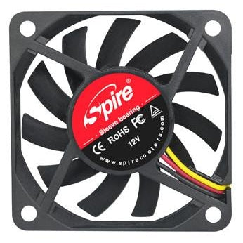60x60x10mm 12V 3-Pin Medium Speed Cooling Fan - SP06010S1M3 for PC Case, Electronics Cooling & DIY Projects