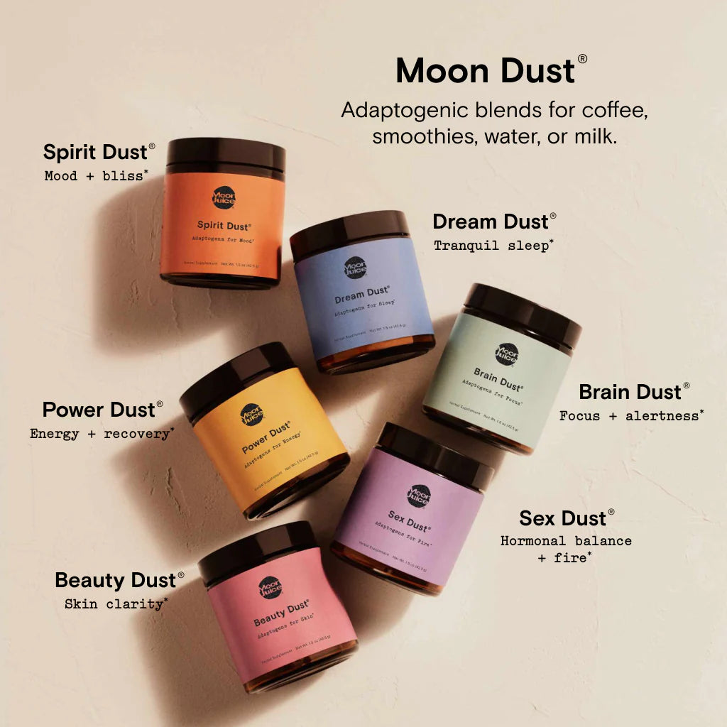 Beauty Dust with Adaptogens for Skin | Organic Herbal Supplement for Glowing Skin & Anti-Aging | Perfect for Morning Smoothies & Nighttime Wellness Routines