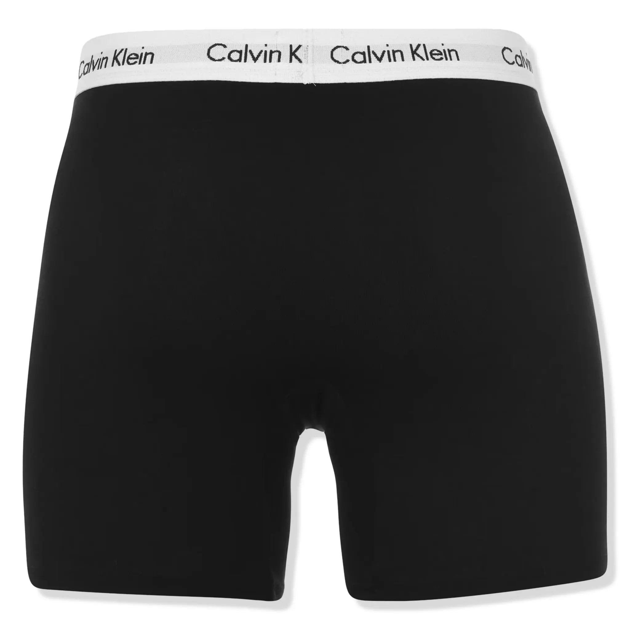 Calvin Klein Men's 3-Pack Black Boxer Briefs - Soft Cotton Underwear for Everyday Comfort & Support | Gym, Work, Sleep