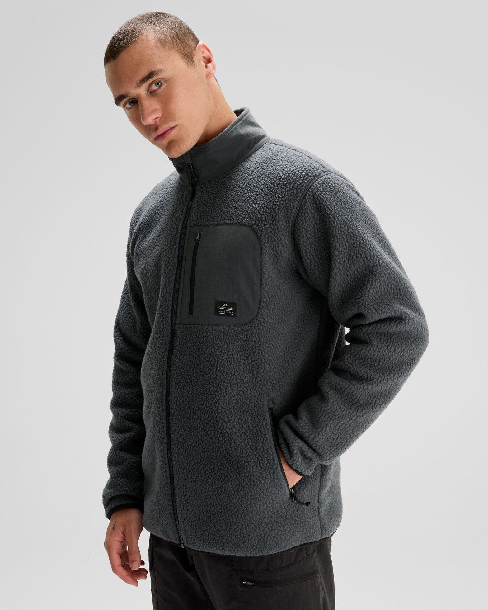 Men's Co Z High Pile Jacket - Winter Warm Fleece Lined Coat for Cold Weather | Outdoor Activities & Casual Wear