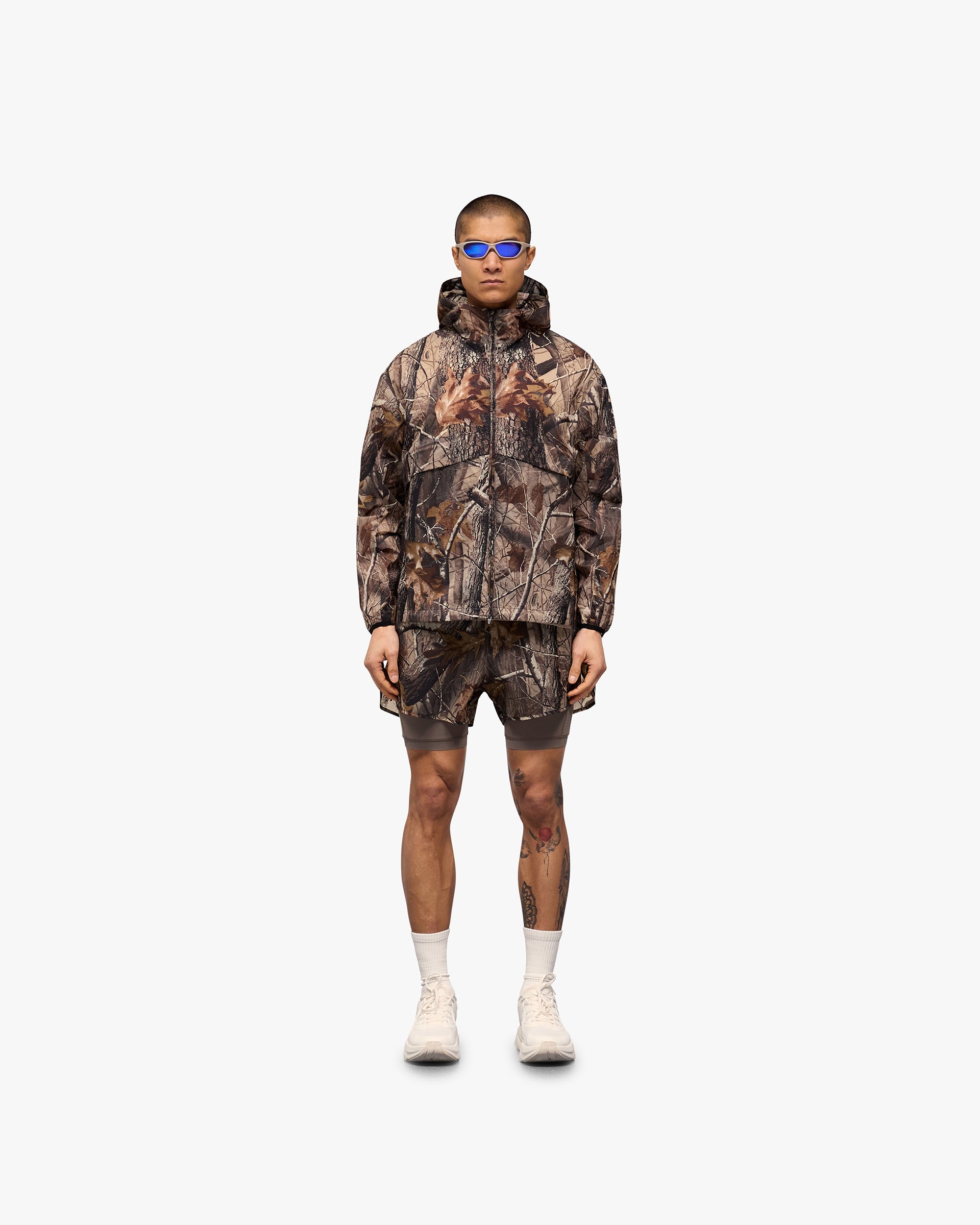 247 Hooded Training Jacket - Realtree® Camo Design for Outdoor Workouts & Hunting | Lightweight Performance Jacket for Men & Women | Ideal for Gym, Running & Cold Weather Activities