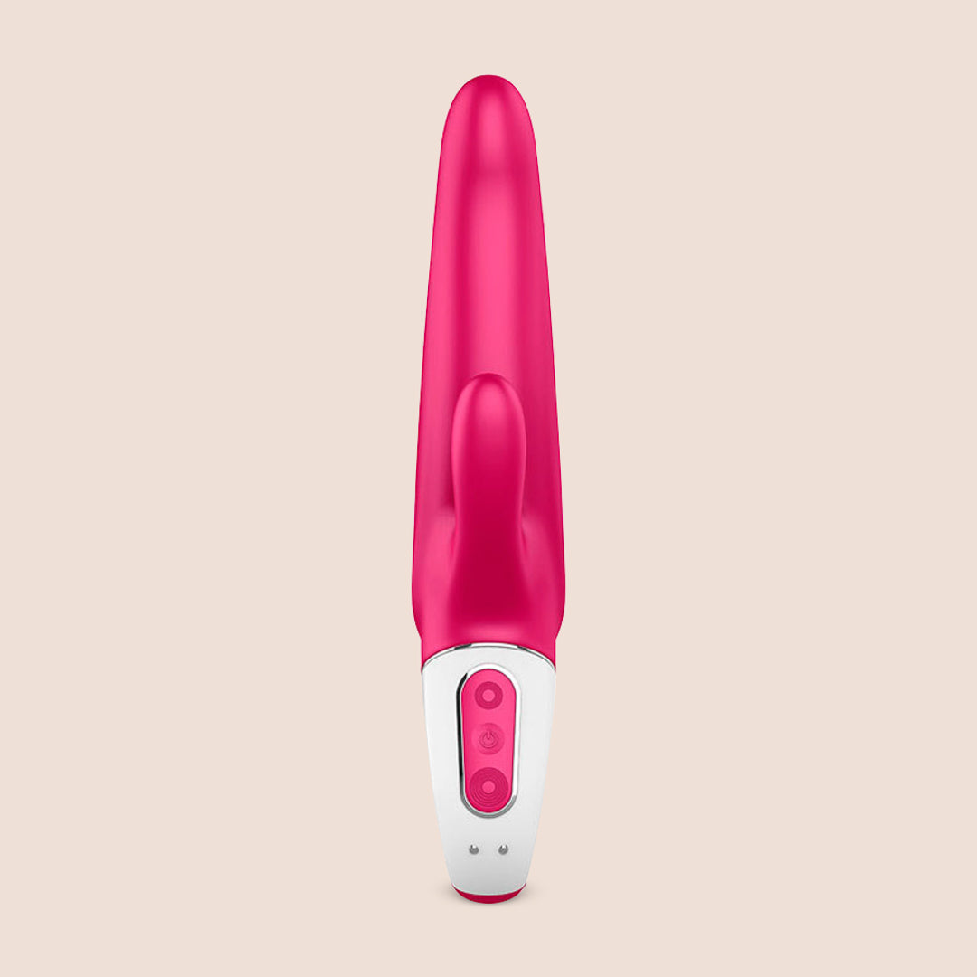 Satisfyer Mr. Rabbit Vibrator - Body-Safe Silicone Clitoral Stimulator for Women - Perfect for Solo Play & Couples Intimacy