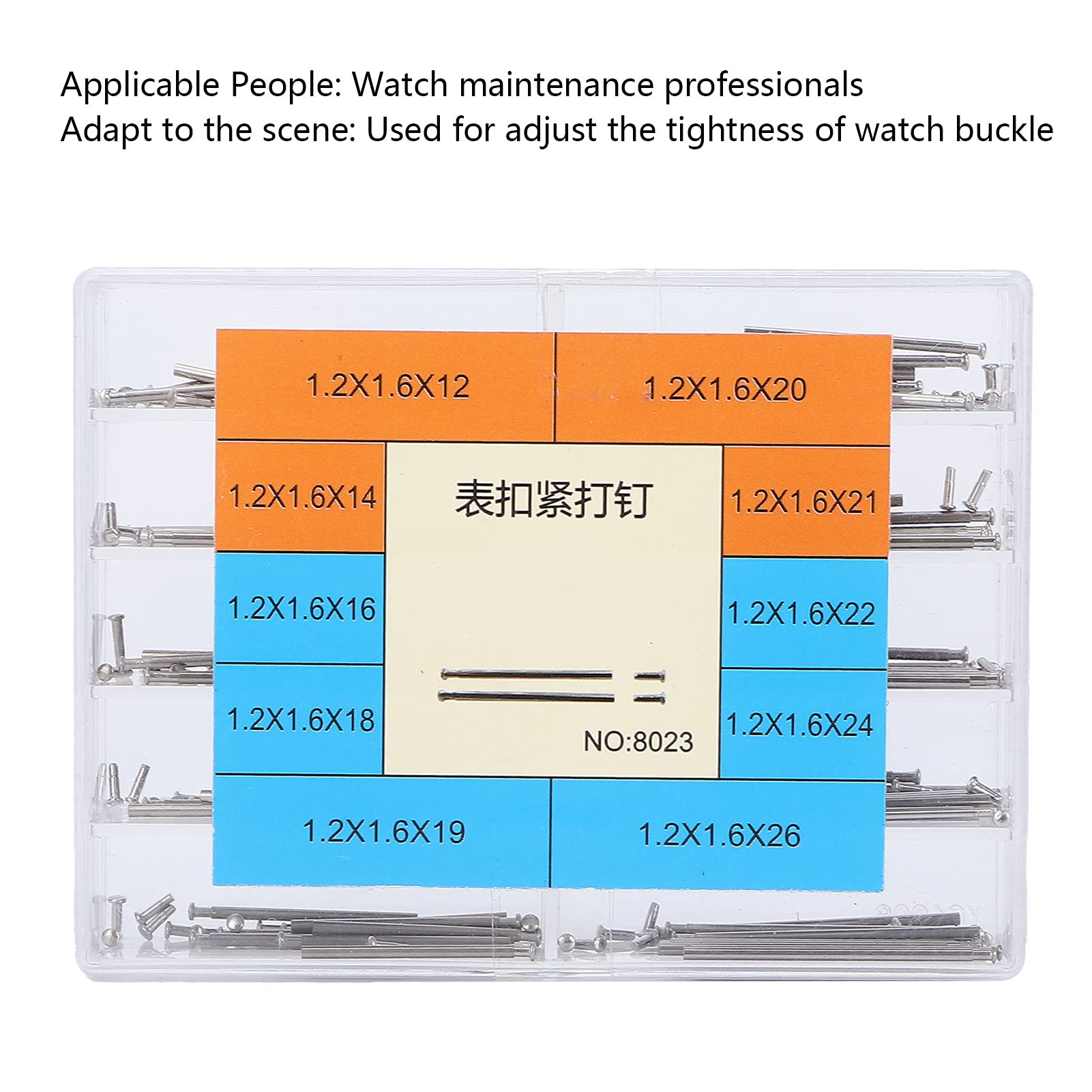 Professional Watch Link Remover Kit with Pressure Bars, Pins & Rivet Ends - Watch Band Repair Tool for Adjusting Bracelet Size, Removing Clasps & Friction Pins - Perfect for Watch Repair Shops, Jewelers & DIY Watch Band Adjustments at Home